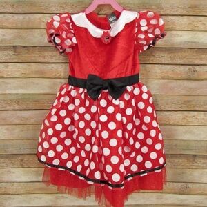 Disney Minnie Mouse Dress Girls S (4-6)